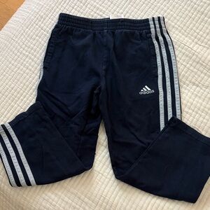 Adidas Kids' Navy Joggers with Stripes